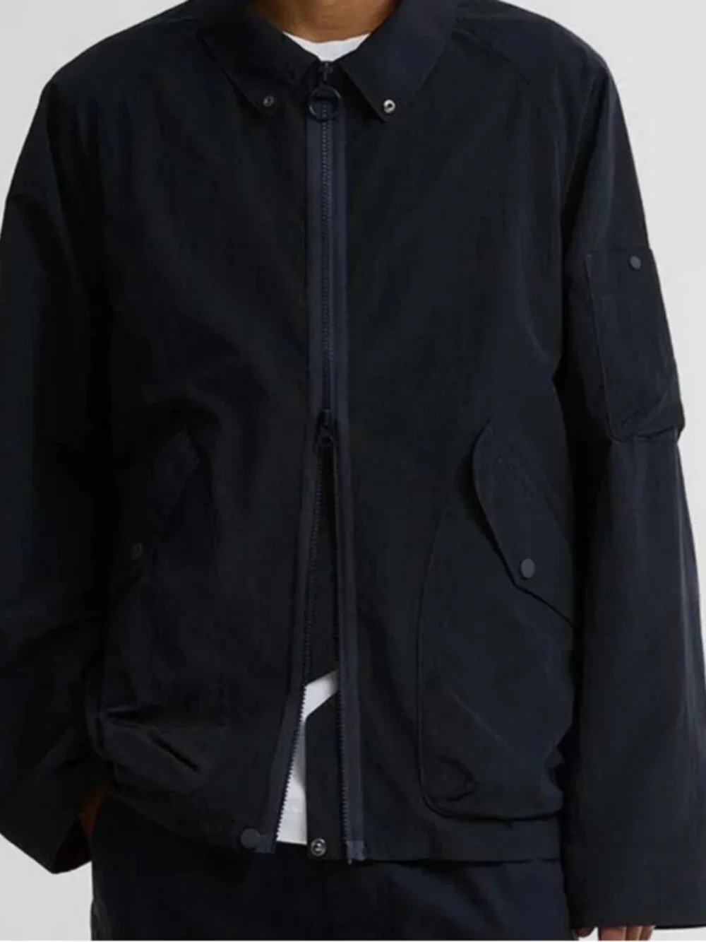 Navy~Barbour Re-Engineered Endurance Casual Jacket MSRP$330 British Heritage